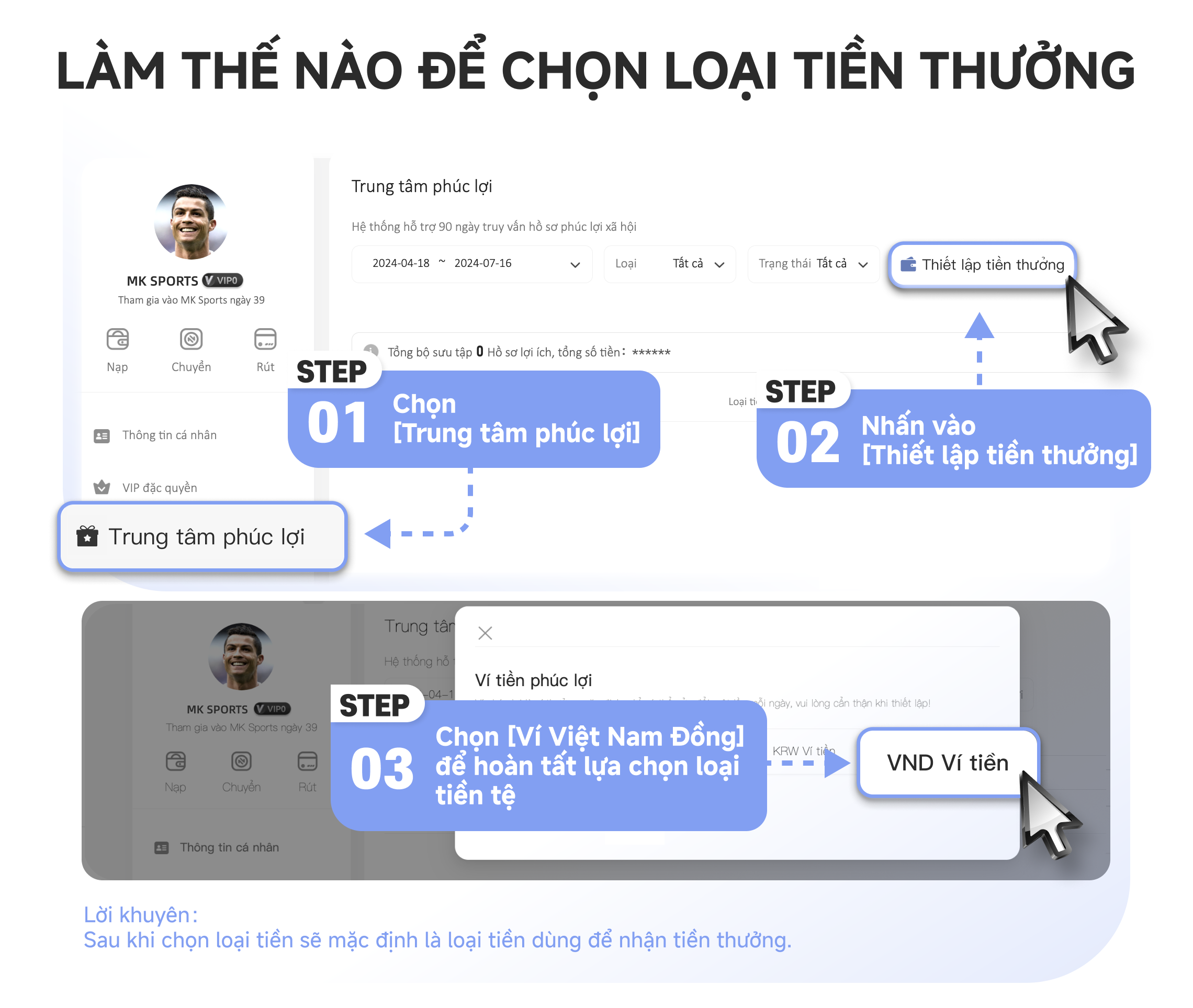 MK Sports Ưu đãi: VÒNG QUAY SPORTS MỖI NGÀY LÊN ĐẾN 28,000,000 VND